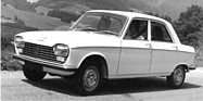 Peugeot 204 (1971) in der " Grand Luxe"-Version