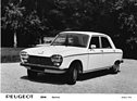 Peugeot 204 (1974) - als "Berline", sprich Limousine