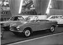 Peugeot 204 Cabriolet (1967) - 124 km/h schnelle offene Variante des 204, im Herbst 1966 in Paris vorgestellt - Genfer Autosalon 1967