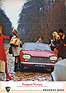 Peugeot 204 Cabriolet (1968) - in der Werbung - Peugeot-Niveau