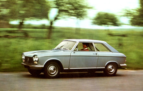 Peugeot 204 Coupé (1970) - im Verkaufsprospekt
