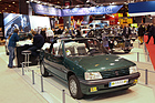 Peugeot 205 Cabriolet "Roland Garros (1991) - "Tennis"-Sondermodell auf dem Peugeot-Stand - Rétromobile Paris 2016