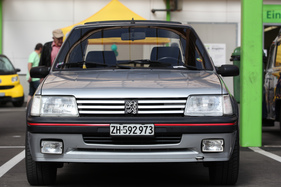 Peugeot 205 GTI 1.9 - der flinke Franzose - am 2. TCS Youngtimer und Classictreffen in Pratteln im Jahr 2016