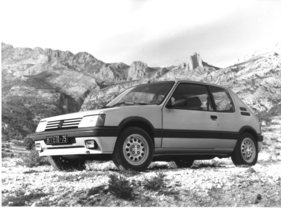 Peugeot 205 GTI (1985) - compact hatchback sedan with that special something