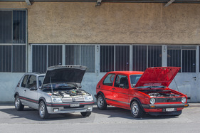 Peugeot 205 GTI (1991) - ... aber der Peugeot musste sich vom Golf sicherlich nichts vormachen lassen (1991)