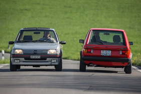 Peugeot 205 GTI (1991) - der Golf Mk 1 verabschiedete sich 1983, der Peugeot ist sein Nachfolger im Geiste (1991)
