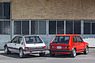 Peugeot 205 GTI (1991) - von vergleichbarer Statur, bezüglich Dimensionen geben sich die beiden wenig (© Daniel Reinhard, 2016) Peugeot 205 GTI (1991) - von vergleichbarer Statur, bezüglich Dimensionen geben sich die beiden wenig (© Daniel Reinhard, 2016)