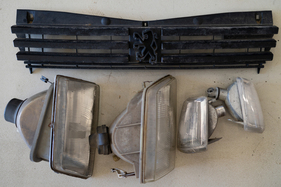 Peugeot 205 GTi (1984) - Die Scheinwerfer