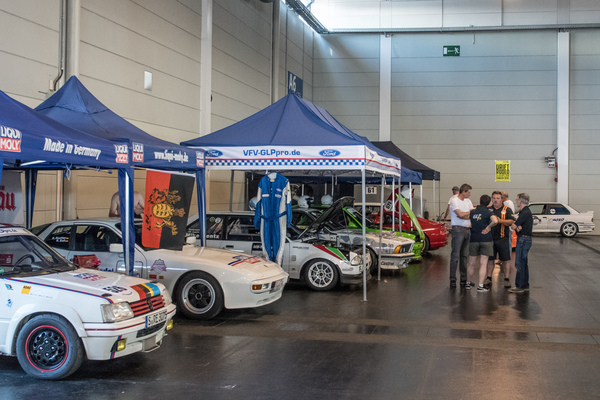 Peugeot 205 Rallye - Vintage Racing Halle in der Ecke der Serie VFV-GLPpro - Motorworld Classics Bodensee 2018