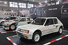 Peugeot 205 T16 von 1984 an einer Ausstellugn in Padua