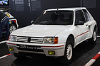 Peugeot 205 T16 von 1984 an einer Ausstellugn in Padua