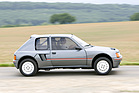 Peugeot 205 T16 (1984) - with only two seats, but much more power