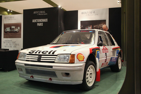 Peugeot 205 T16 (1986) - gezeigt von Artcurial, unter dem Hammer in Monte Carlo (Techno Classica 2017)