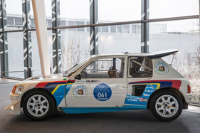 Peugeot 205 T16 EVO 2 (1986) - Sonderschau "Gruppe B Rallye-Fahrzeuge" - Rétromobile Paris 2017