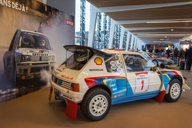 Bild Peugeot 205 T16 EVO 2 Safari (1986) - Sonderschau "Gruppe B Rallye-Fahrzeuge" - Rétromobile Paris 2017