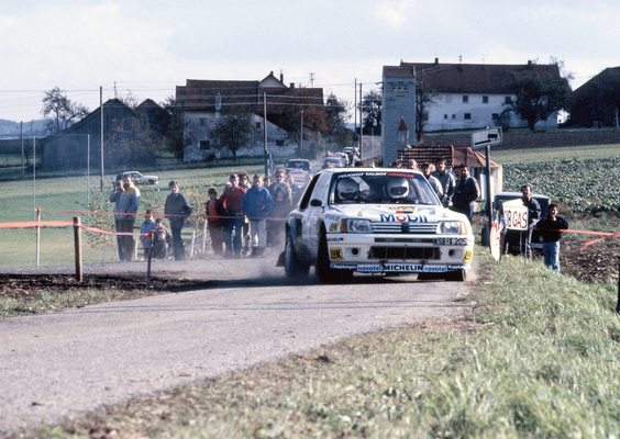 Peugeot 205 Turbo 16 (1986) - im Rallye-Einsatz