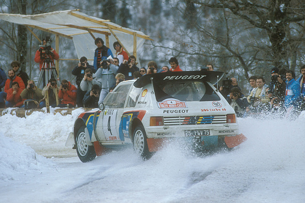 Peugeot 205 Turbo 16 - Der Peugeot 205 der Gruppe B am Monte Carlo Rallye 1986