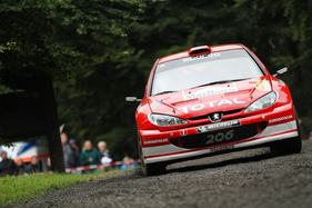 Peugeot 206 WRC (2003) am Eifel Rallye Festival 2015