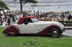 Peugeot 302 DS Darl'mat Pourtout Cabriolet (1937) - Platz 3 in der Kategorie "European Classic - French Grand Touring" - Pebble Beach 2012 (J3-04)