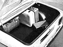 Peugeot 304 (1969) - Blick in den Kofferraum