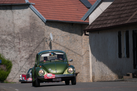 Peugeot 304 Cabriolet (1977) - am RAID Suisse-Paris 2015