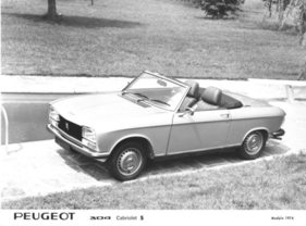 Peugeot 304 Cabriolet S (1974) - die offene Version (1974)