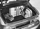 Peugeot 304 Coupé (1970) – Kofferraum unter der klappbaren Hutablage