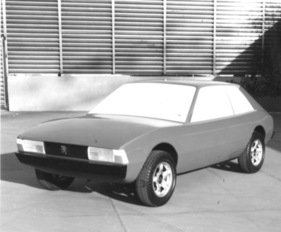 Peugeot 304 Coupé GT (1973) - Studie von Pininfarina, wegen Wirtschaftsflaute nie produziert
