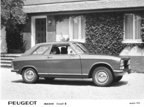 Peugeot 304 Coupé S (1974) - optisch unverändert