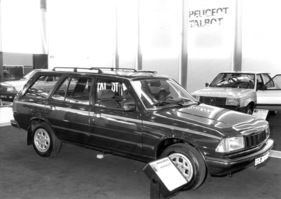Peugeot 305 GTX Break (1985) - drehmomentstarker Kombi - Genfer Automobilsalon 1985