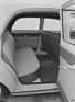 Bild: Peugeot 403 (1960) - Rückbank der einfacheren Version