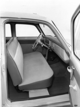 Peugeot 403 (1960) - die Vordersitze