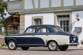Peugeot 403 BD (1965) - dank Ponton-Form stand ein grosser Kofferraum zur Verfügung