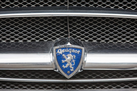 Peugeot 403 BD (1965) - das Markenzeichen, etwas verwittert