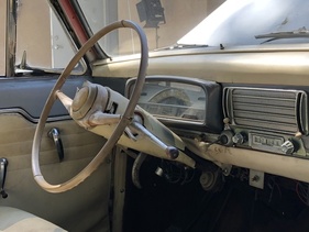 Peugeot 403 Cabriolet (1959) - der Choke ist extra beschriftet