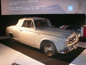 Peugeot 403 Cabriolet (1960) - wurde von Leutnant Columbo in der TV-Serie, die von 1960 bis 2003 lief, nicht gehätschelt - Mondial Paris 2016 (1960)