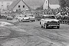 Peugeot 403 am Stock Car Rennen in Bonn anfangs 70er Jahre
