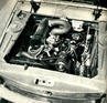Peugeot 404 (1960) - Blick in den Motorraum
