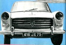 Peugeot 404 (1960) - die 'Sensation' von vorne