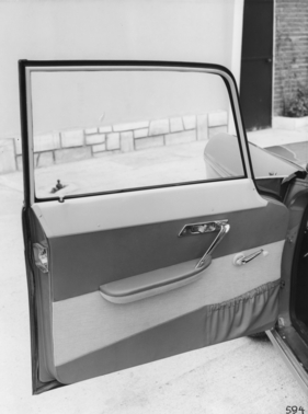 Peugeot 404 (1961) - Interieur, Fahrertüre