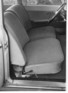 Peugeot 404 (1961) - vorbildliche Sitzgestaltung mit gerundeten Rücklehnen und gutem seitlichen Halt