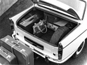 Peugeot 404 (1962) - viel Platz im Kofferraum, trotz Reserverad