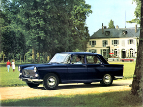 Peugeot 404 (1963) - auf einem Verkaufsprospekt