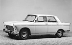 Peugeot 404 (1963) - passt auch auf einen Teppich