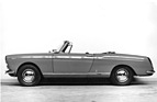 Peugeot 404 Cabriolet (1963) - Seitenansicht mit niedriger Gürtellinie