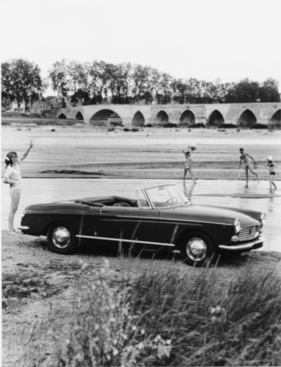 Peugeot 404 Cabriolet (1966) - für die Fahrt an den Sandstrand (1966)