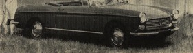 Peugeot 404 Cabriolet Super Luxe (1966)