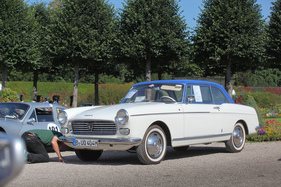 Peugeot 404 Injection Coupé (1964) - mit Mittelschaltung - Classic-Gala Schwetzingen 2021