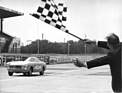 Peugeot 404 Rekord-Diesel (1966) - auf der Zielgeraden bei Geschwindigkeitsfahrten