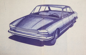 Peugeot 504 (1967) - Entwurf für den späteren Peugeot 504